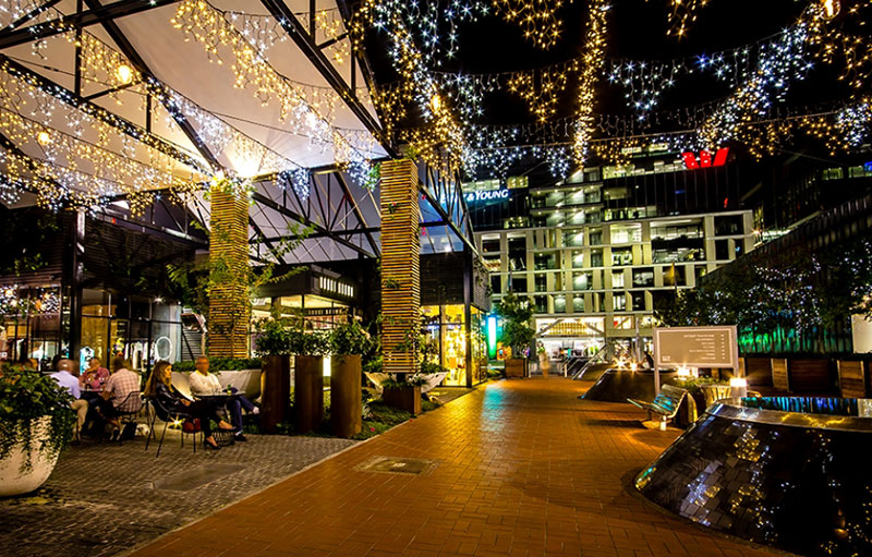 Britomart at night
